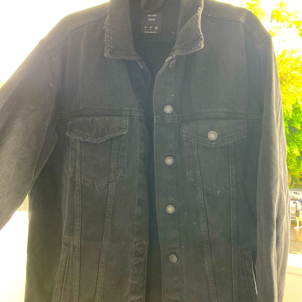 Awesome black Jean jacket